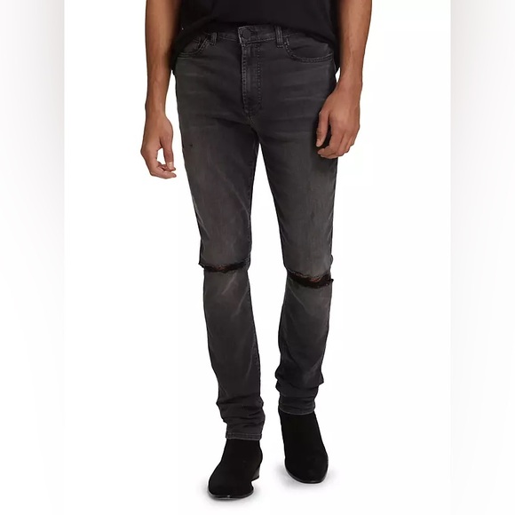 Monfrère Greyson Distressed Skinny Jeans 31x32